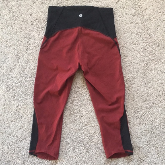 Lululemon Rare Train Times Oxidized Crop Leggings - Picture 8 of 11